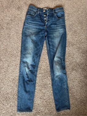 Denim Forum Classic Yoko High-Rise Women's Jeans in Blue